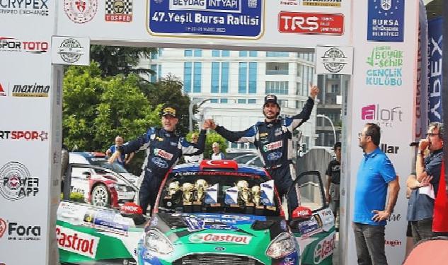 Castrol Ford Team Türkiye, Yeşil Bursa Rallisi’ni Zirvede Tamamladı