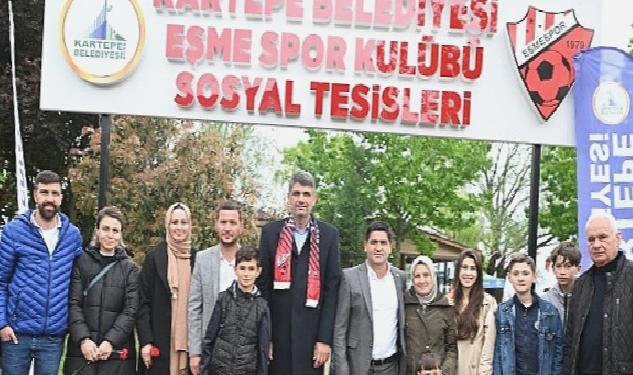 Eşmespor Lokali Hizmete Açıldı