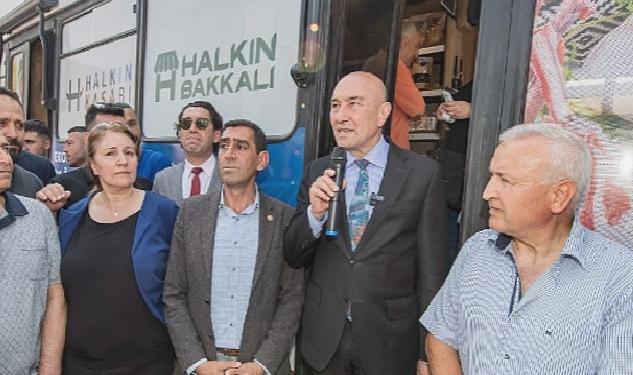 Halkın Bakkalı/Halkın Kasabı’na gezici araç da eklendi Soyer: “İzmir’in en çok ihtiyaç duyulan mahallelerine gidecek”