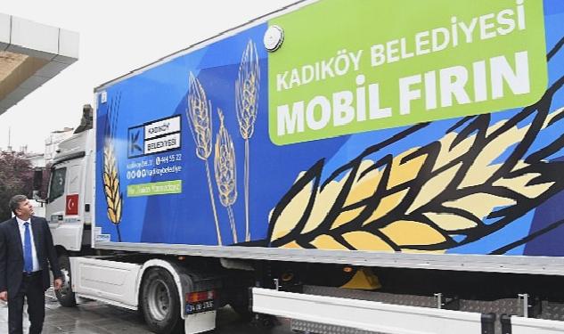 Kadıköy Belediyesi Mobil Fırınıyla Günde 35 Bin Ekmek Üretebilecek