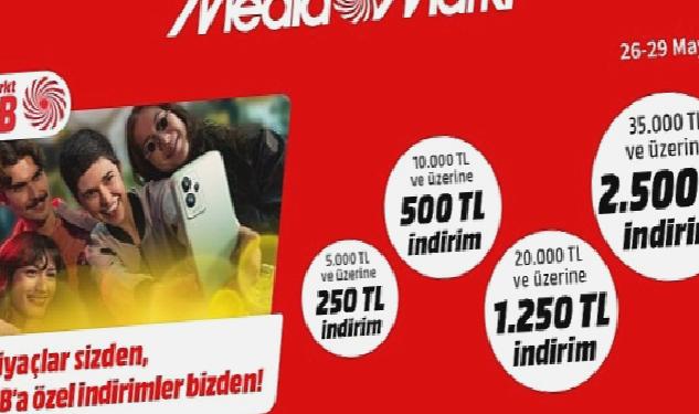 MediaMarkt’tan CLUB üyelerine özel 2.500 TL’ye varan indirim