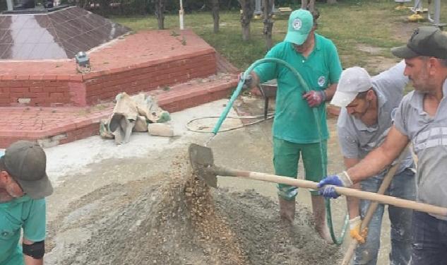 Milas Belediyesi Fen İşleri Ekipleri Çalışmalarına Devam Ediyor