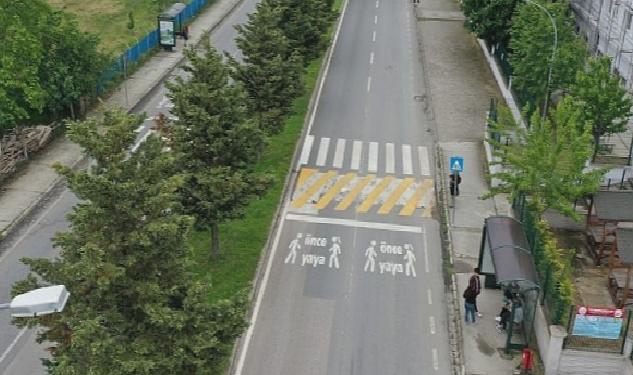 Trafikte yaya güvenliği için önemli çalışma