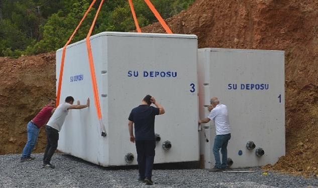 Antalya Büyükşehir Belediyesi Akçatı’nın su sorununu çözüyor