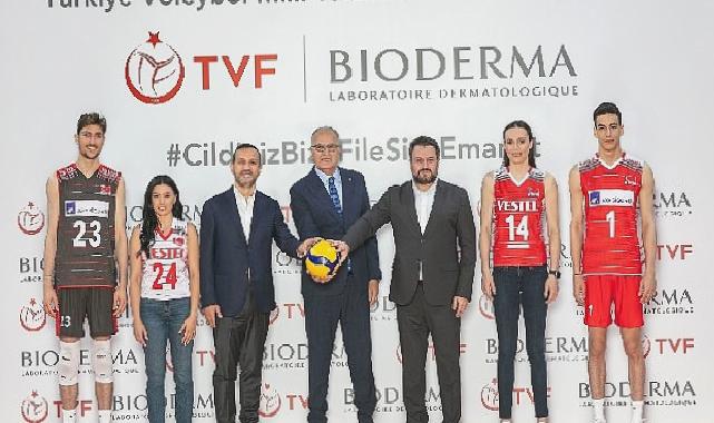 Bioderma 2 yıl daha Voleybol Milli Takımlar Resmi Sponsoru