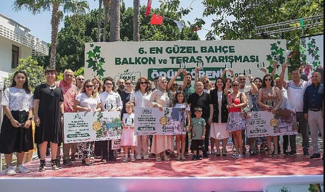 En güzel balkon yarışmasında ödüller verildi