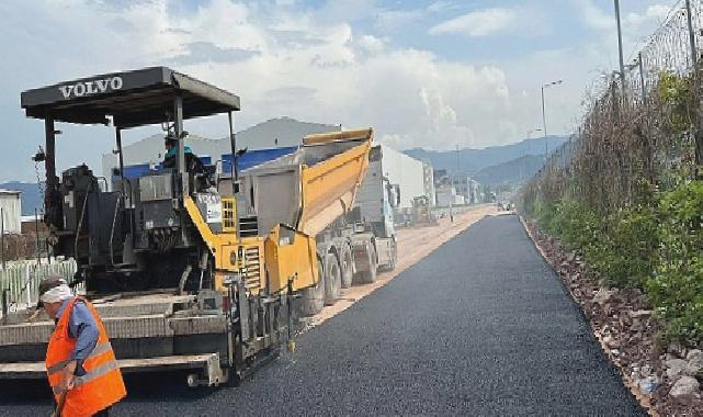 Ford Otosan fabrikası ile serbest bölge arasında yeni yan yol yapıldı