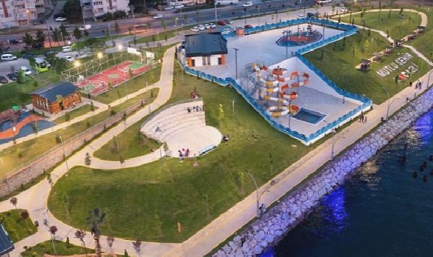 Gölcük Aquapark tamam sıra açılışta