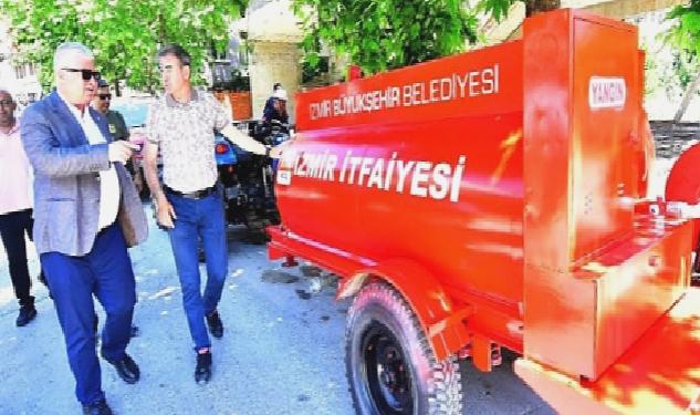 İzmir’in köyleri yangına dirençli hale geliyor