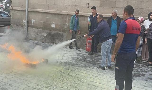 Nevşehir Belediyesi’nde iş sağlığı ve güvenliği eğitimi