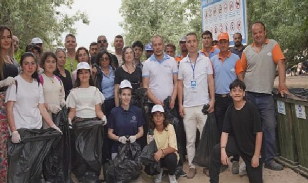 Seferihisarlı çevre gönüllüleri doğa için seferber oldu