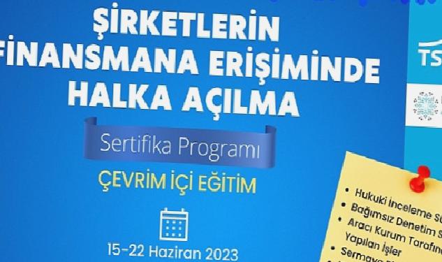 TSPB ‘Şirketlerin Finansmana Erişiminde Halka Açılma Sertifika Programı’nı Başlatıyor