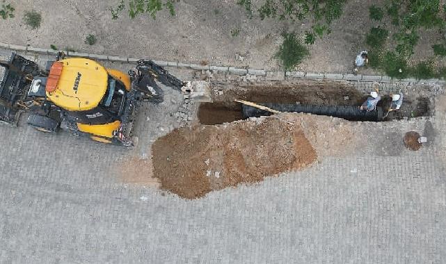 15 Temmuz Mahallesi Muhsin Yazıcıoğlu Bulvarı’nda yağmur suyu hattı için çalışmalar başladı