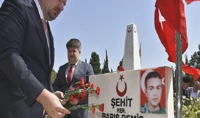 15 Temmuz şehitleri Menemen’de dualarla anıldı