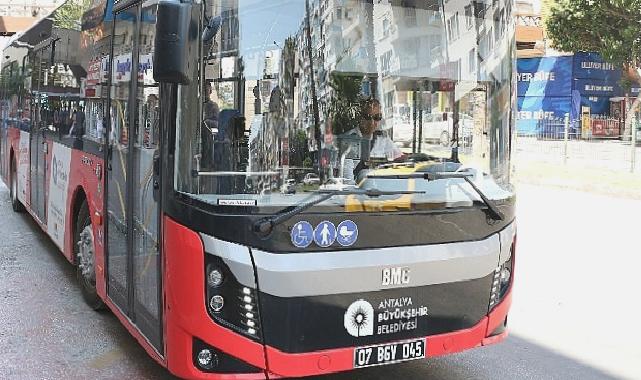 Antalya Büyükşehir belediyesin ‘de 15 Temmuz’da ulaşım ücretsiz