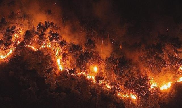 Antalya Büyükşehir Göynük yangını için seferler oldu