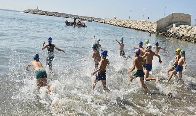 Aquatlon yarışlarında 64 sporcunun 45’i Yenişehir Belediyesi adına yarıştı