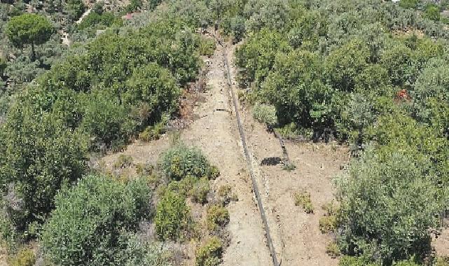 ASKİ, Söke Karakaya’ya Beşparmak Dağları’nın zirvesinden su sağladı