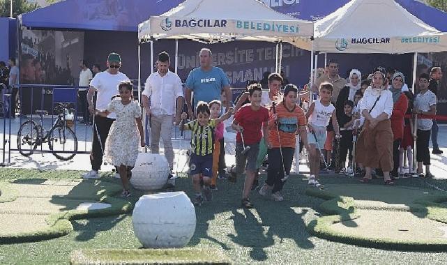 Bağcılarlılar Mini Golf keyfi yaşıyor