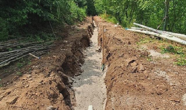 Başiskele ilçesi Tepecik Mahallesi’nde altyapı çalışmaları başladı