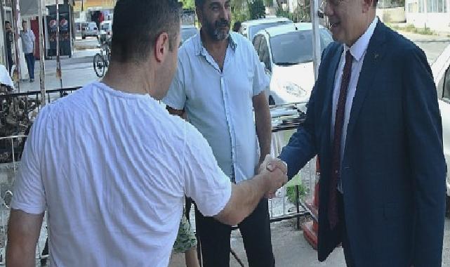 Başkan Abdullah Özyiğit, Eğriçam’da vatandaşlarla buluştu