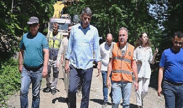 Başkan Kocaman teleferik projesini inceledi 