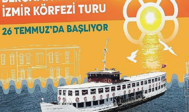 Bergama Vapuru ile İzmir Körfezi turları 26 Temmuz’da başlıyor