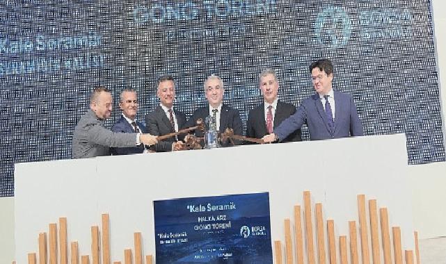 Borsa İstanbul’da gong Kaleseramik için çaldı