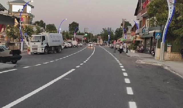 Büyükşehir, Başiskele Kullar Karamürsel Caddesinde yol çizgileri de çekildi