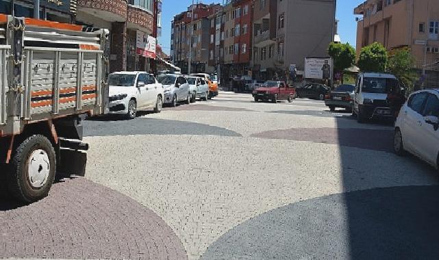 Çarşı İçi Yol ve Kaldırımların Yenilenmesi Çalışmamız Devam Ediyor