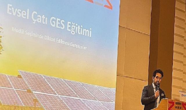 Çatılarda solar enerji çözümleri için eğitimler başladı