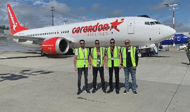 Corendon Airlines filosunu yeni Boeing 737-8 uçağı ile yenilemeye devam ediyor