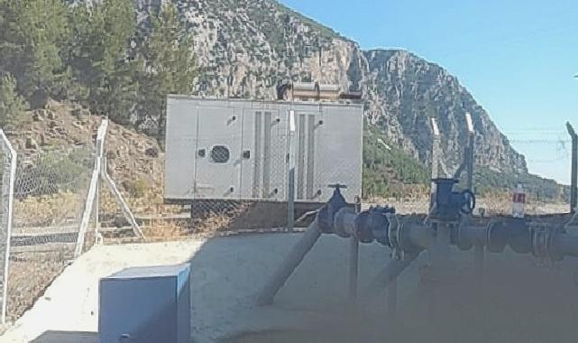 Datça’da Elektrik Kesildi, Büyükşehir İçme Suyu İçin Jeneratör Gönderdi