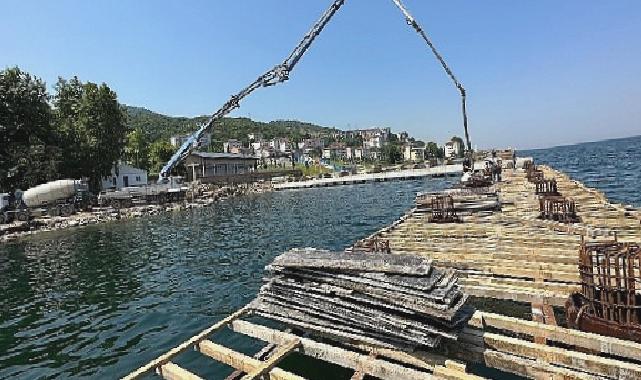 Değirmendere çekek yerinde hummalı çalışma