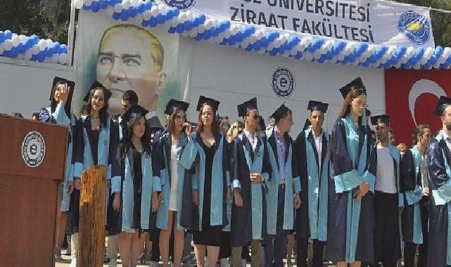 EÜ Ziraat Fakültesinde 64. Dönem Mezuniyet Coşkusu