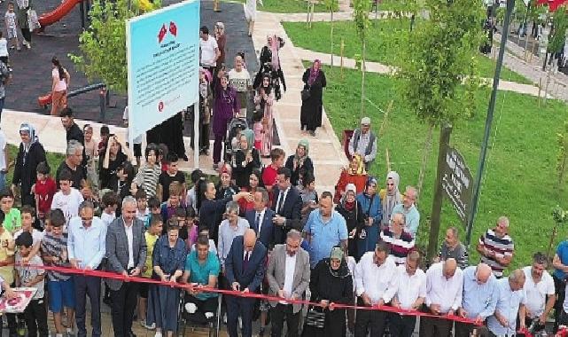 Gazi yakup kutman parkı keçiören’de açıldı 