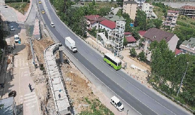 Gebze’de Feribot Yolu ve Cengiz Topel Caddesi’ne 2 yeni üstgeçit yapılıyor