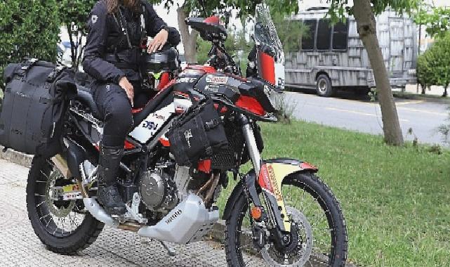 Gülşah Merve Yüksel Motosikletiyle Dünya Turuna Başladı!