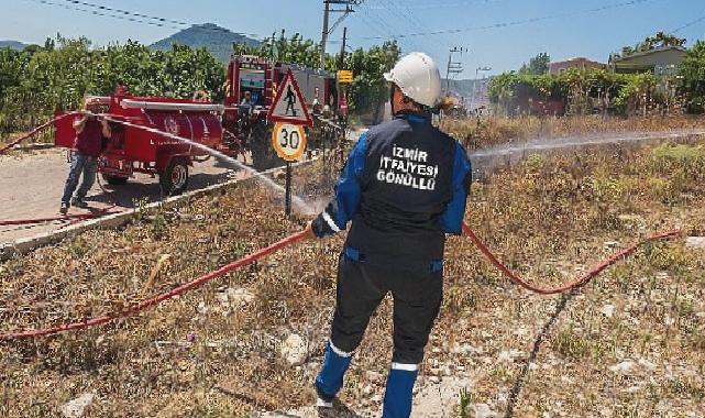 Hayatı paylaşan Sevil ve Kemal Duman çifti yangınlara da birlikte müdahale ediyor