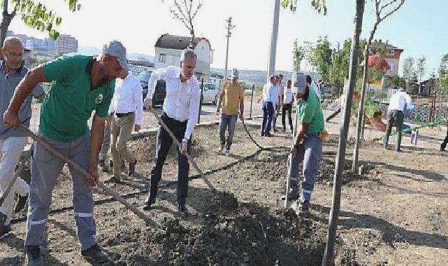 İnegöl’de 600. Fidan 15 Temmuz Şehitleri Anısına Dikildi