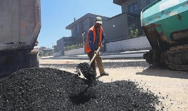 İnşaat Süreci Tamamlanan Sokaklar Asfaltlanıyor