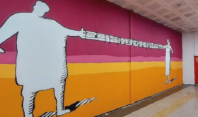 İzmir metro istasyonlarında “Eşitlik Koridorları”