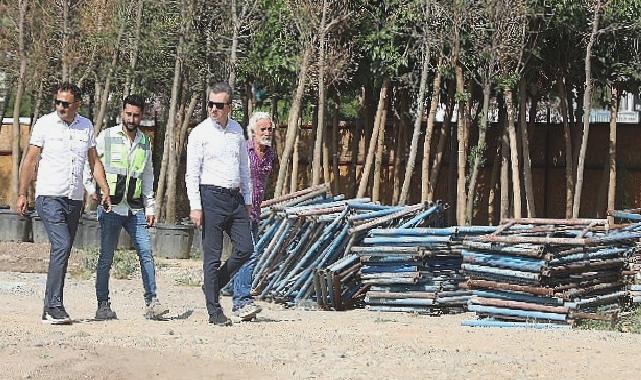 İzmir’in ilk Millet Bahçesi tamamlanıyor