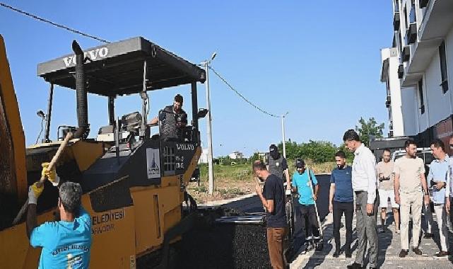 Kartepe’de yaz asfaltları  