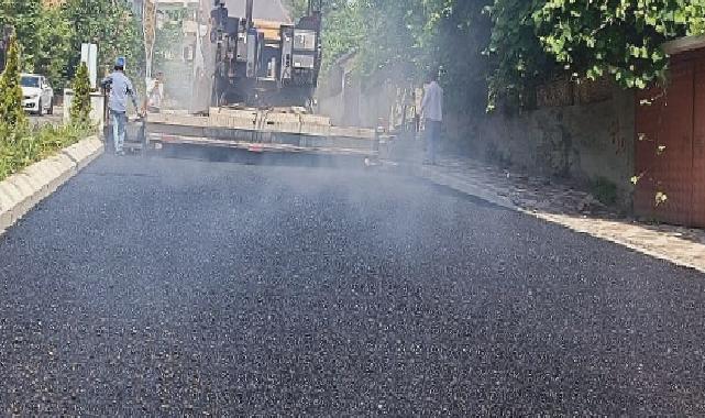 Kuruçeşme Muammer Aksoy Caddesi asfaltlandı