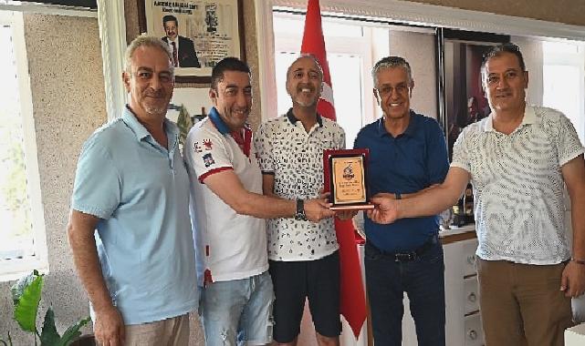 Masterler Turnuvası öncesinde Başkan Topaloğlu’na ziyaret