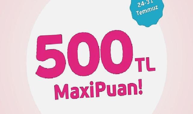 MediaMarkt’la 500 TL MaxiPuan fırsatı