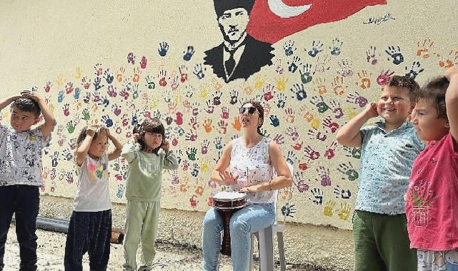 Nilüfer’in çocukları yaz atölyeleriyle şen şakrak