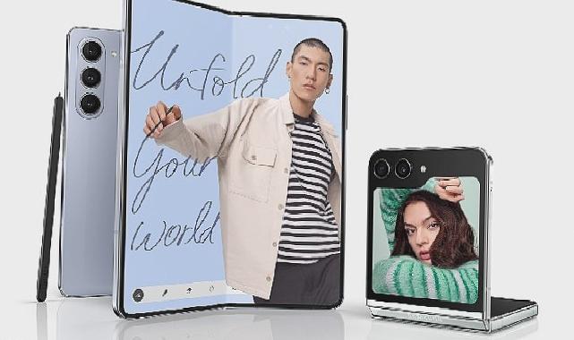 Samsung Galaxy Z Flip5 ve Galaxy Z Fold5: Çok yönlü, benzersiz bir deneyim