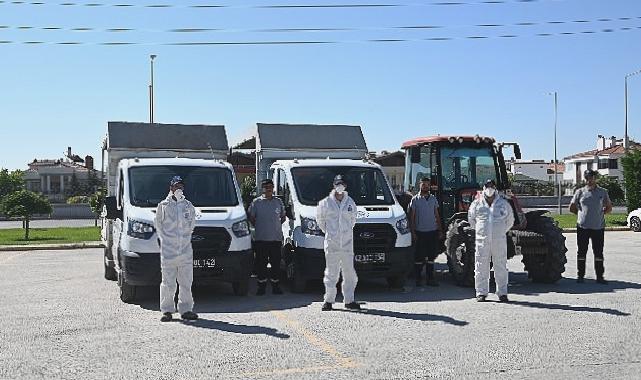 Selçuklu’da haşere ilaçlaması sürüyor